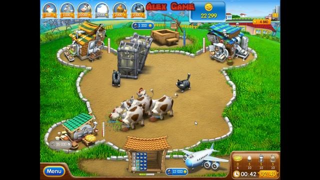 Farm Frenzy Pizza Party only GOLD Pickle Lane 2 (level 76) Веселая ферма Печем пиццу Рассольная 2 смотреть онлайн