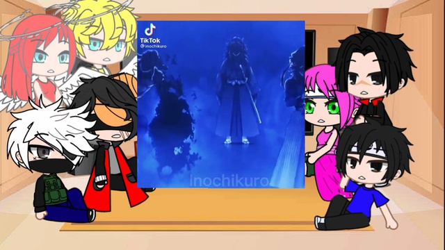 Реакция персонажей наруто на будущее наруто(аказа)