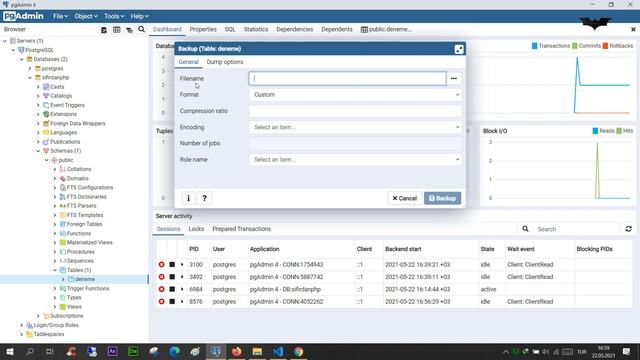 PHP Ders 188 PostgreSQL Veritabanını Dışa veya İçe Aktarma смотреть онлайн