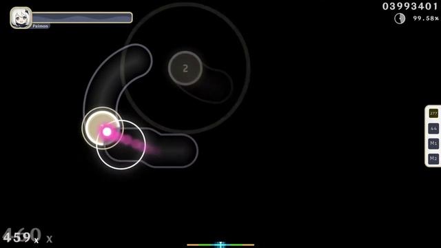 osu! - Genshin Impact Paimon skin showcase смотреть онлайн