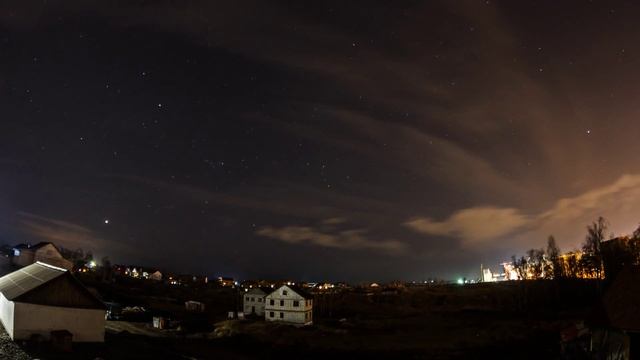 3 часа ночного неба