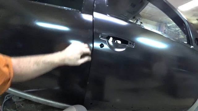 Кузовной ремонт и покраска Рено Сандеро. Renault Sandero body repair смотреть онлайн