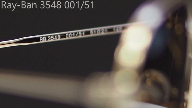 Ray-Ban RB 3548 001/51 - Обзор смотреть онлайн