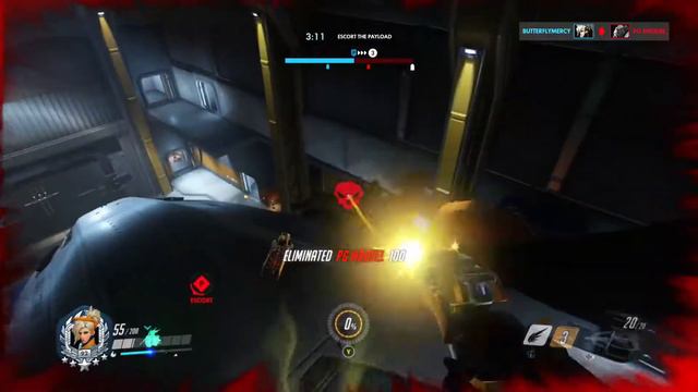 Countering Brigitte - Overwatch Mercy Montage смотреть онлайн