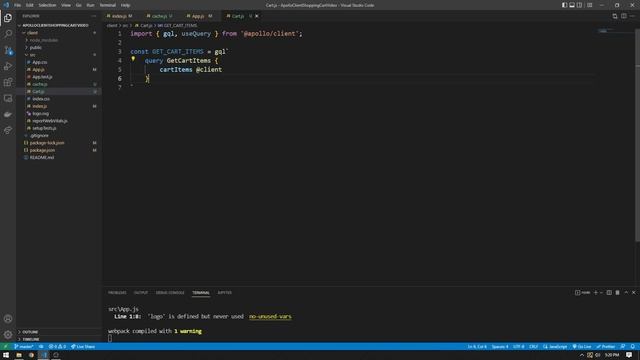 Build A Shopping Cart with React and Apollo Client смотреть онлайн