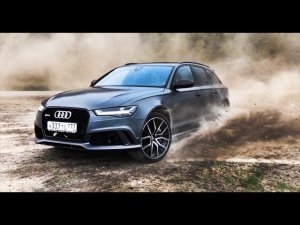 Тест-драйв Audi RS6.  Боком на Ауди!