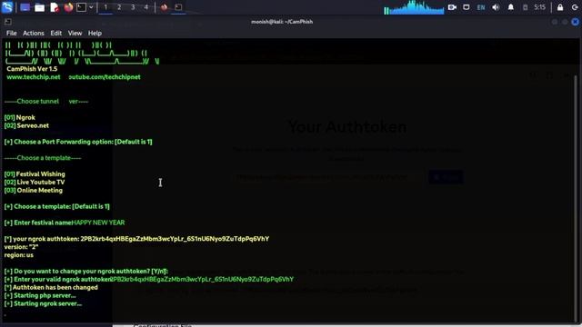 how to hack anyone mobile camera | camphish 2023 | kali linux #hacker #2023 #cybersecurity смотреть онлайн