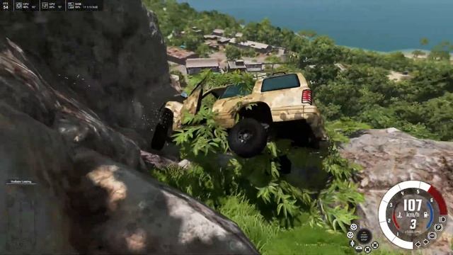 BeamNG.Drive FPS Test on GTX 1650, Intel Core i5 9400F, 16GB Ram смотреть онлайн