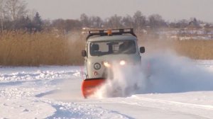Снегоуборочные отвалы на УАЗ и не только