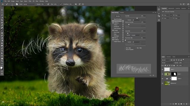 The Best Way To cut out animal fur in photoshop смотреть онлайн