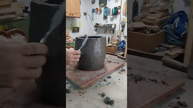 ВАЗОН БОЧОНОК СВОИМИ РУКАМИ смотреть онлайн