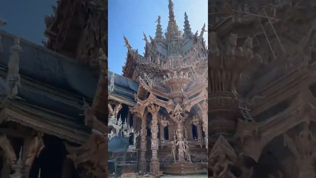 Храм истины в Паттайе. Строительство идет более 40 лет! Лучшая достопримечательность смотреть онлайн