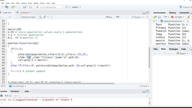 Implementation of Real Valued Genetic Algotihm to user defined function смотреть онлайн