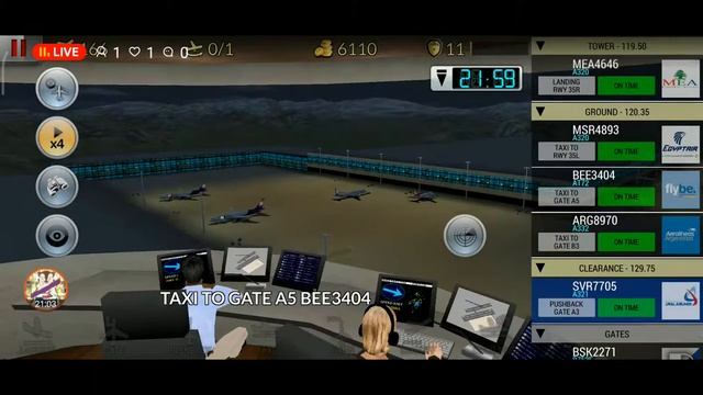 Unmatched Air Traffic Control: #24- убираем лишние самолёты смотреть онлайн