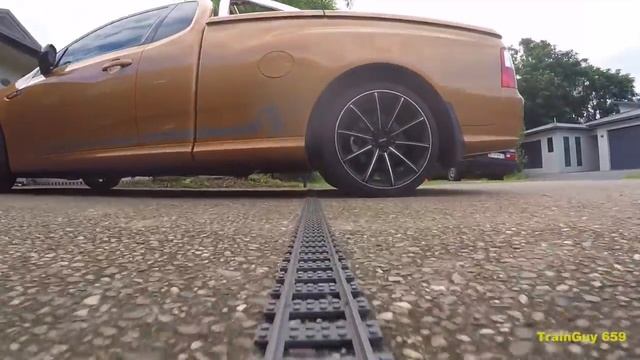 OneWay Around The 2018 Lego Train Set (Anticlockwise) 150K Sub
