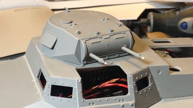 1/16 Panzer 1 Ausf B - RC conversion - turret electronics testing смотреть онлайн
