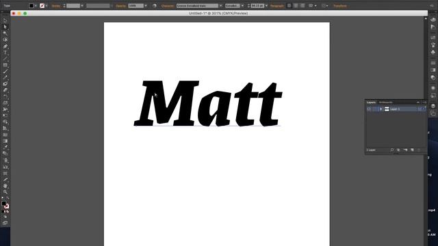 How to manipulate a font in Adobe Illustrator смотреть онлайн