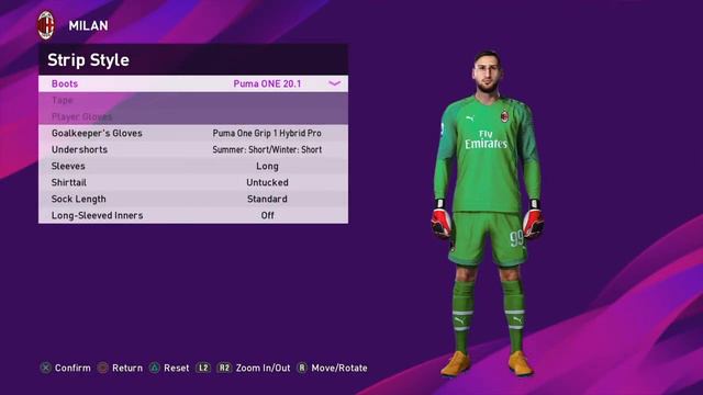 Pes 2020 Stats Donnarumma (FM to Pes ) смотреть онлайн