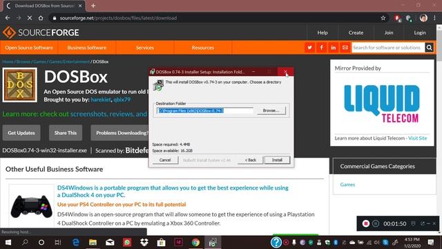 HOW TO INSTALL OLD DOS GAMES IN WINDOWS 10 PC'S? смотреть онлайн