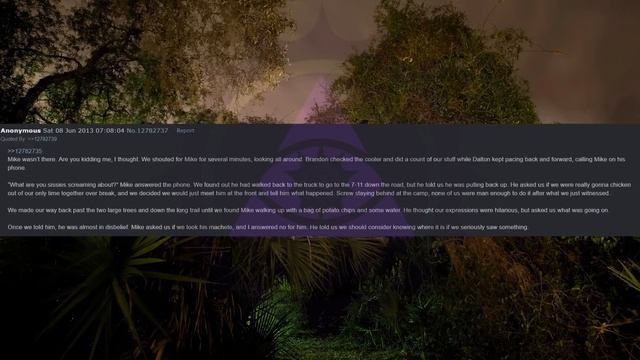 The Sanctuary | 4chan /x/ Florida Greentext Stories Thread