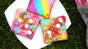 Радужная еда для единорога – 4 идеи