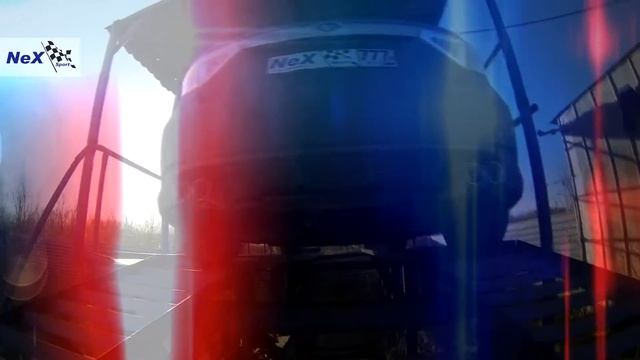 NeX® Subaru Impreza WRX. ЭКСКЛЮЗИВ! Глушитель раздвоенный с 4-мя насадками. Своя STI смотреть онлайн