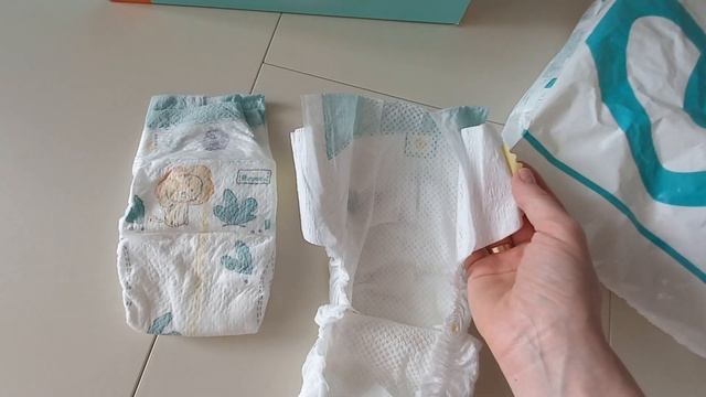 Распаковка — Подгузники детские Pampers Premium Care 3 Midi