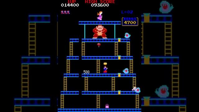 Donkey Kong (1981)-Level 2 смотреть онлайн