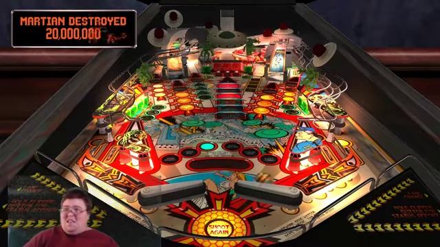 Scott Live!!! Pinball Attack From Mars Pinball.Arcade PC Game смотреть онлайн