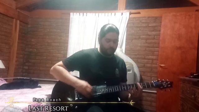 Papa Roach - Last Resort (Guitar Playthrough by Ariel Amatto). смотреть онлайн