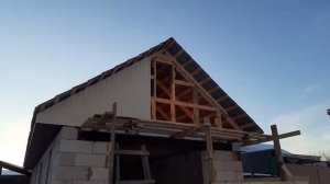 Подшив карниза. Отделка фронтона