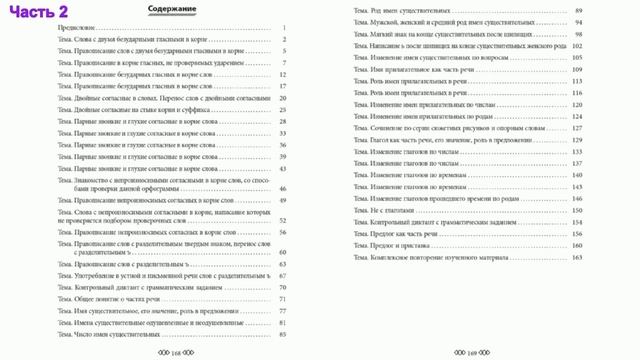 Русский язык, 3 класс, планы-конспекты