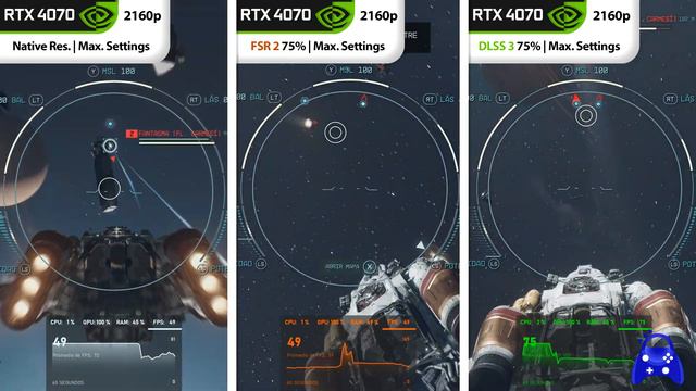 Starfield | Native Resolution vs FSR 2.0 vs DLSS 3.5 | FREE PC Mod Comparison смотреть онлайн