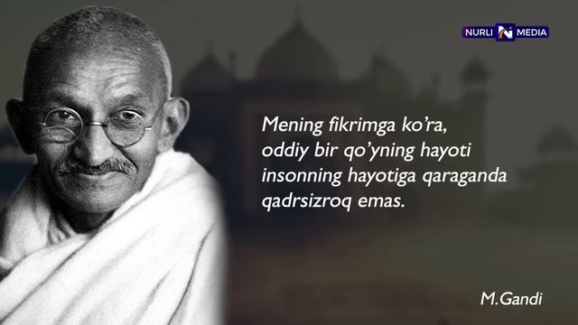 Mahatma Gandi Iqtiboslari, Hikmatli So'zlari- Bu So'zlar Dunyoqarashingizni O'ZGARTIRADI! смотреть онлайн
