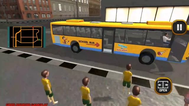 School Bus Driver 2018 - PRO Bus Driver Home Transporting Android GamePlay FHD смотреть онлайн