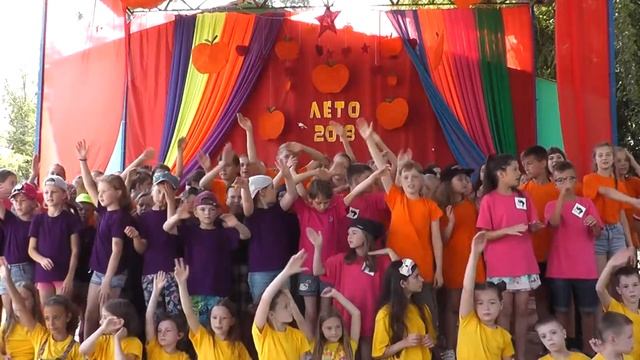 Отрядный танец (9 часть) - 1 смена 2018 - ДЗО им.В.Дубинина смотреть онлайн