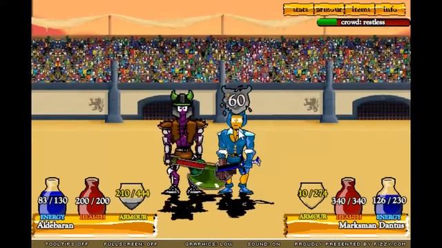 Swords and Sandals 2 ~ Boss #4 [Marksman dantus] смотреть онлайн