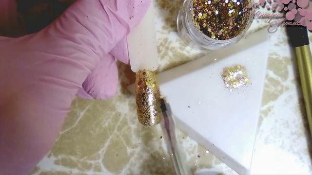 ДИЗАЙН НОГТЕЙ | БЛЕСТКИ | НАНЕСЕНИЕ БЛЕСТОК