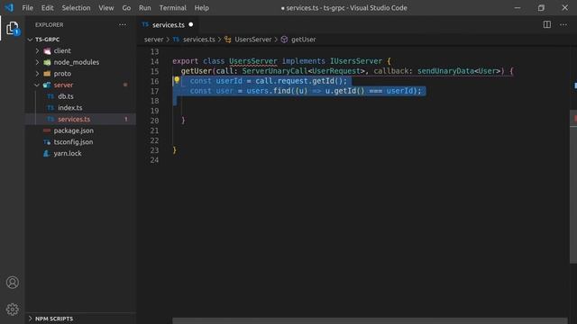 Implementing a gRPC client and server in Typescript with Node смотреть онлайн