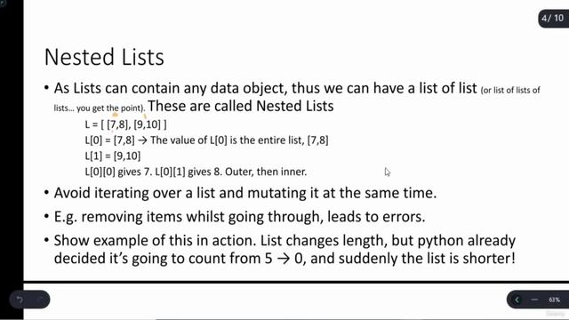 6 - Python Data Structures - Lists смотреть онлайн