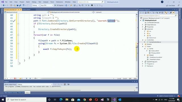 How to upload file in ASP.NET смотреть онлайн