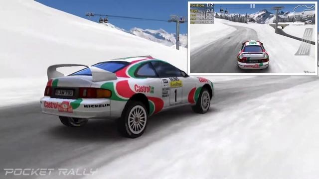 POCKET RALLY - Challenge II - 7/35 - Gameplay смотреть онлайн
