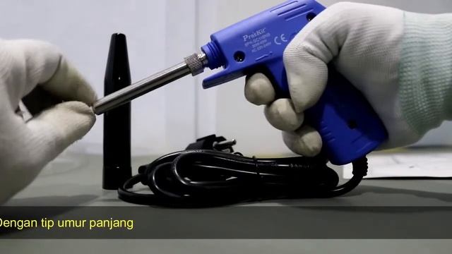 REVIEW SOLDER TANGAN PISTOL PRO'SKIT 8PK-SC116NB CNVRT SOLDERING IRON / GUN,220V ORIGINAL- 76543 смотреть онлайн