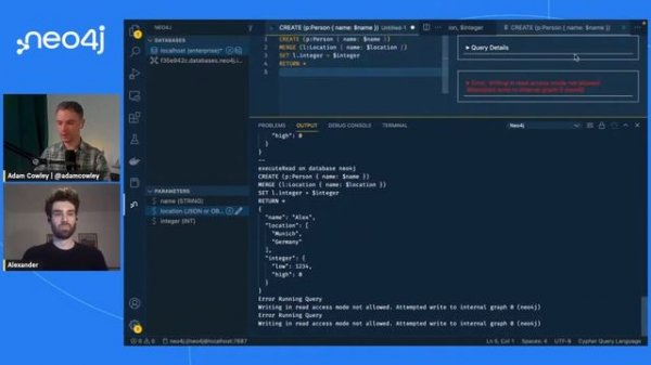Neo4j Live: Neo4j VS Code Extension