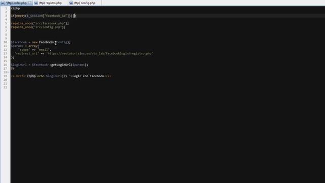 Registro de usuarios con Facebook, PHP y MySql #3: Creando las Sesiones смотреть онлайн