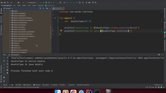 6- Double, Float, Int , Long Data Types in Kotlin смотреть онлайн