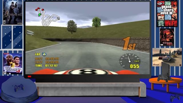Classic British Motor Racing PS2 Review - PS2 Budget Racing Game смотреть онлайн