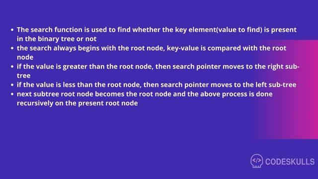 Binary Search Trees Searching a node Explained in 1 minute смотреть онлайн