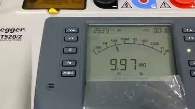 Megger MIT520/2 Repair & Calibration by Dynamics Circuit (S) Pte. Ltd. смотреть онлайн