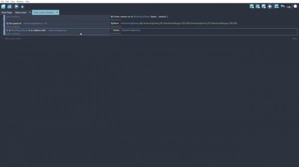 GDevelop Tutorial: Create (and destroy) an army of enemies using only a half page of code